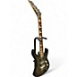 Used Jackson JS32RT Dinky Black and Gold Solid Body Electric Guitar