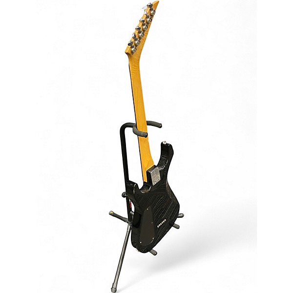 Used Jackson JS32RT Dinky Black and Gold Solid Body Electric Guitar