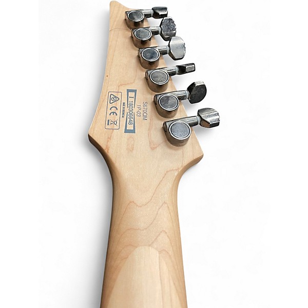 Used Ibanez S670 Series QMT 2 Color Sunburst Solid Body Electric Guitar