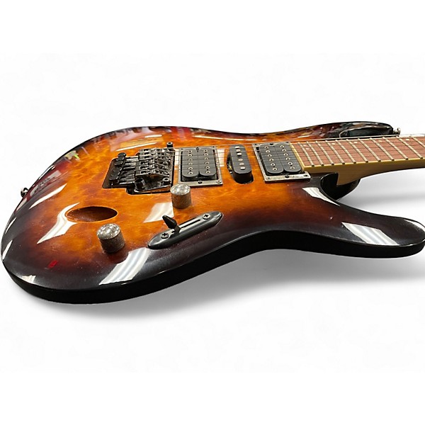 Used Ibanez S670 Series QMT 2 Color Sunburst Solid Body Electric Guitar