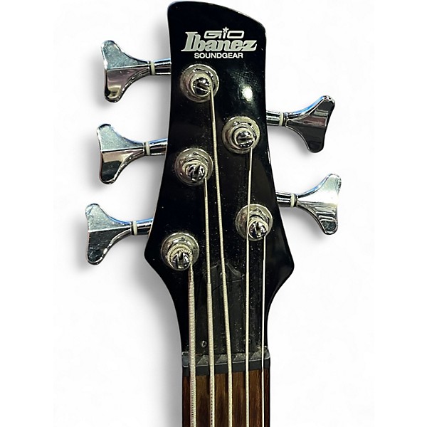 Used Ibanez GIO GSR105EX Black Electric Bass Guitar