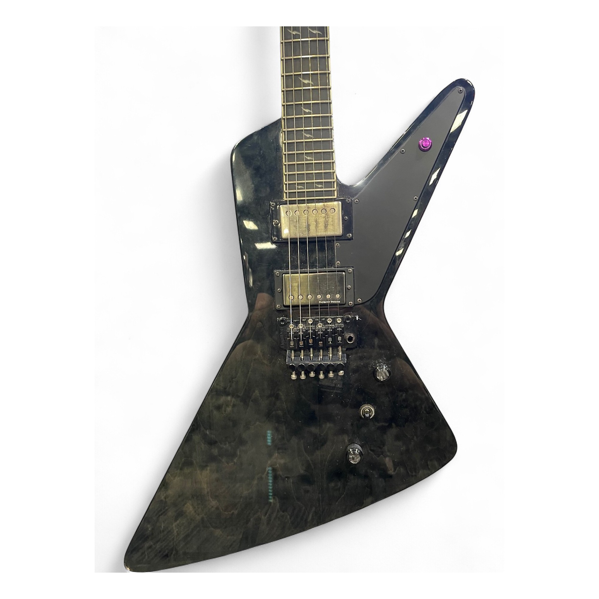 Used Epiphone Futura Prophecy Custom FX with Floyd Rose Black