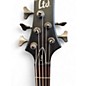 Used ESP LTD B205SM 5 String Trans Black Electric Bass Guitar