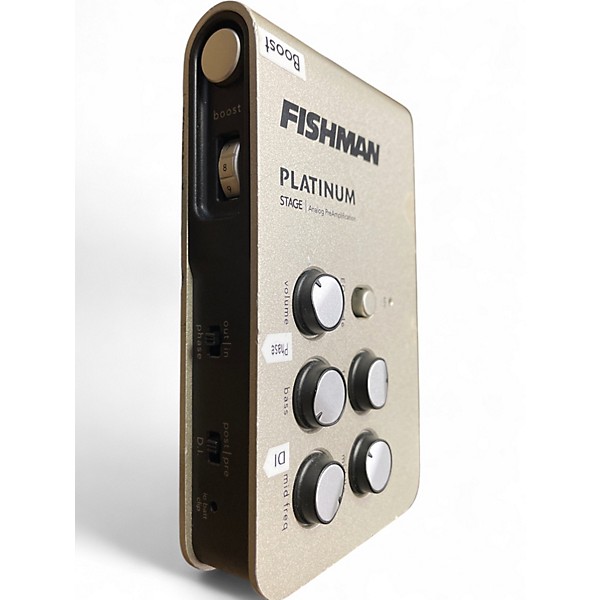 Used Fishman PROPLT101 Platinum EQ Pre With DI Acoustic Guitar Pickup