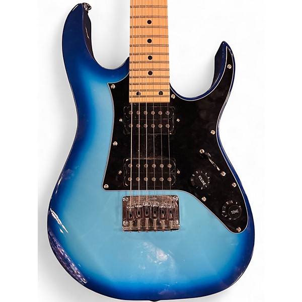 Used Ibanez GIO MIKRO Blue Burst Solid Body Electric Guitar