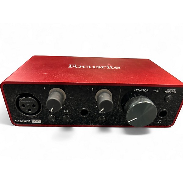 Used Focusrite Scarlett Solo Gen 3 Audio Interface