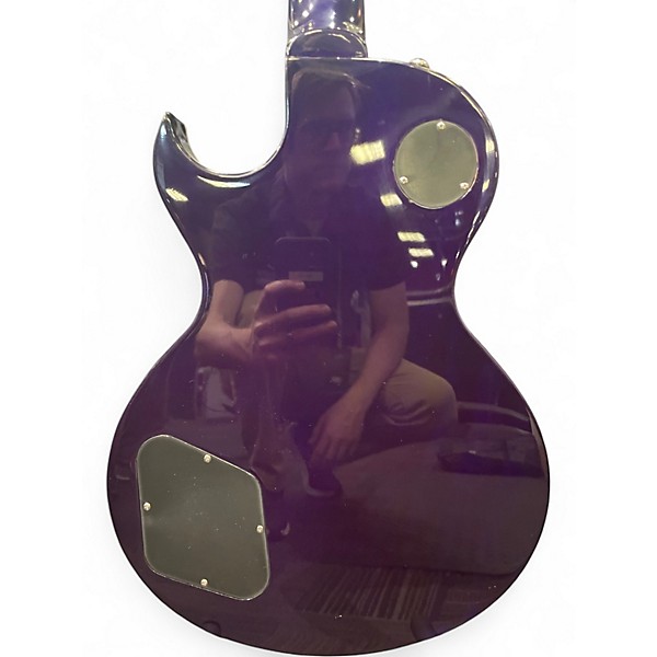 Used Fojill Les Paul Purple Burst Solid Body Electric Guitar
