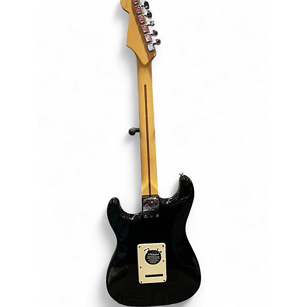 Used 2006 Fender American Standard Stratocaster Black Solid Body Electric Guitar