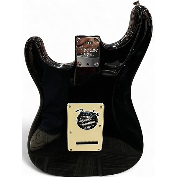 Used 2006 Fender American Standard Stratocaster Black Solid Body Electric Guitar