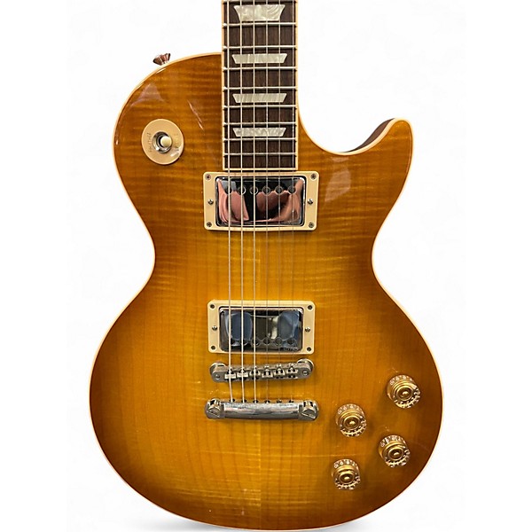 Used 2017 Gibson LES PAUL TRADITIONAL Honey Burst Solid Body Electric Guitar