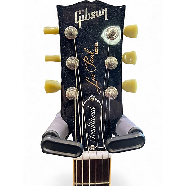 Used 2017 Gibson LES PAUL TRADITIONAL Honey Burst Solid Body Electric Guitar