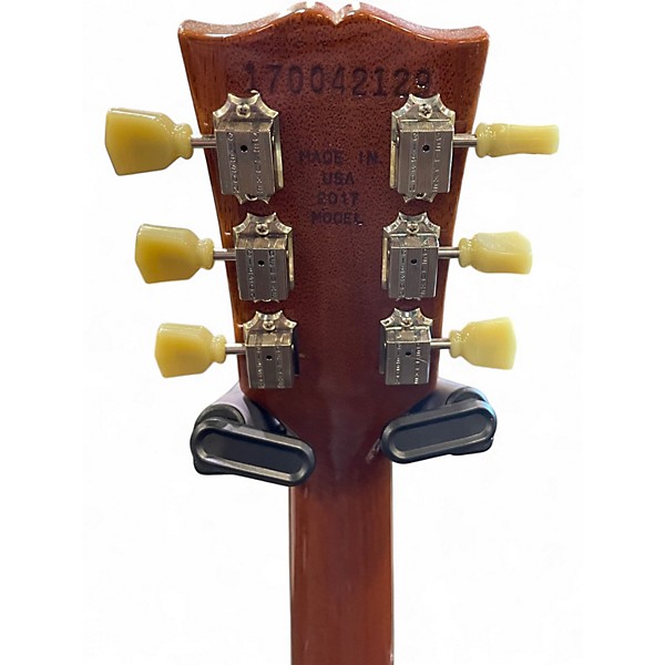 Used 2017 Gibson LES PAUL TRADITIONAL Honey Burst Solid Body Electric Guitar