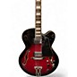 Used Ibanez AF75 Trans Red Hollow Body Electric Guitar