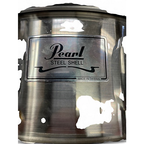 Used Pearl 14in Steel snare Chrome Drum