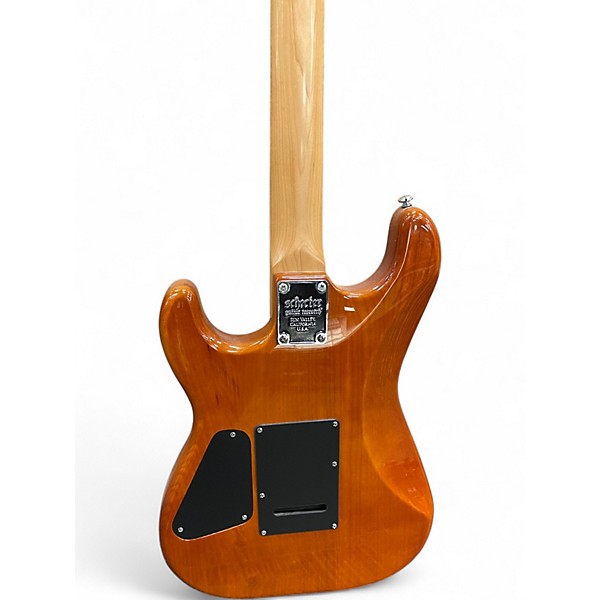 Used Schecter Guitar Research Traditional Van Nuys Gloss Natural Solid Body Electric Guitar