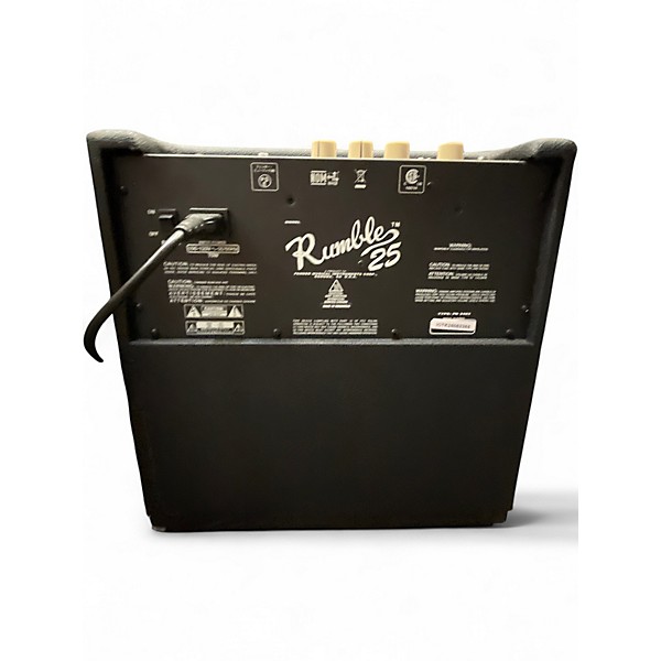 Used Fender Rumble 25 25W 1x8 Bass Combo Amp