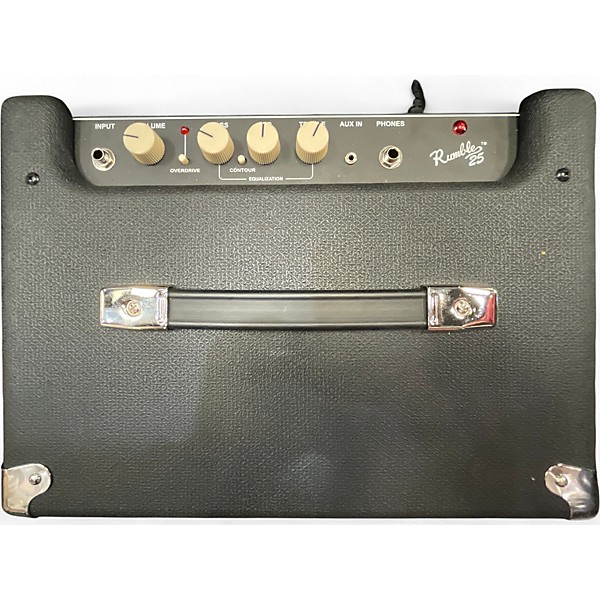 Used Fender Rumble 25 25W 1x8 Bass Combo Amp