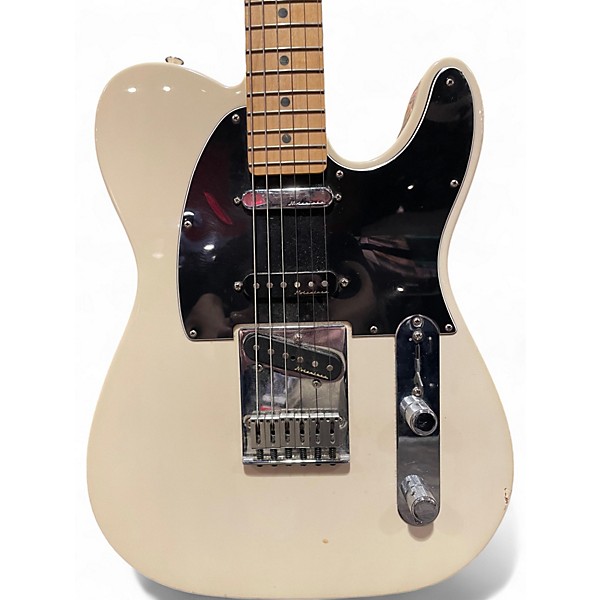 Used Fender Nashville Telecaster Cream Solid Body Electric Guitar