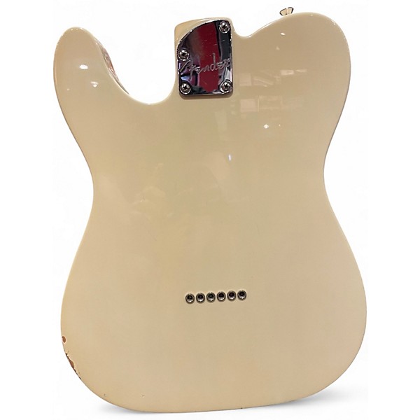 Used Fender Nashville Telecaster Cream Solid Body Electric Guitar