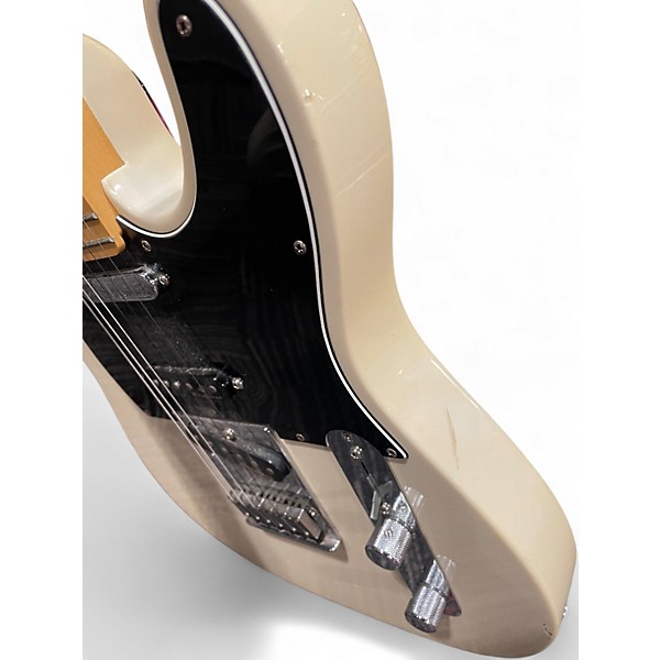 Used Fender Nashville Telecaster Cream Solid Body Electric Guitar