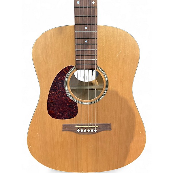 Used Seagull S6 Left Handed Natural Acoustic Guitar