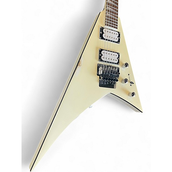 Used Jackson RRX24 SATIN WHITE Solid Body Electric Guitar