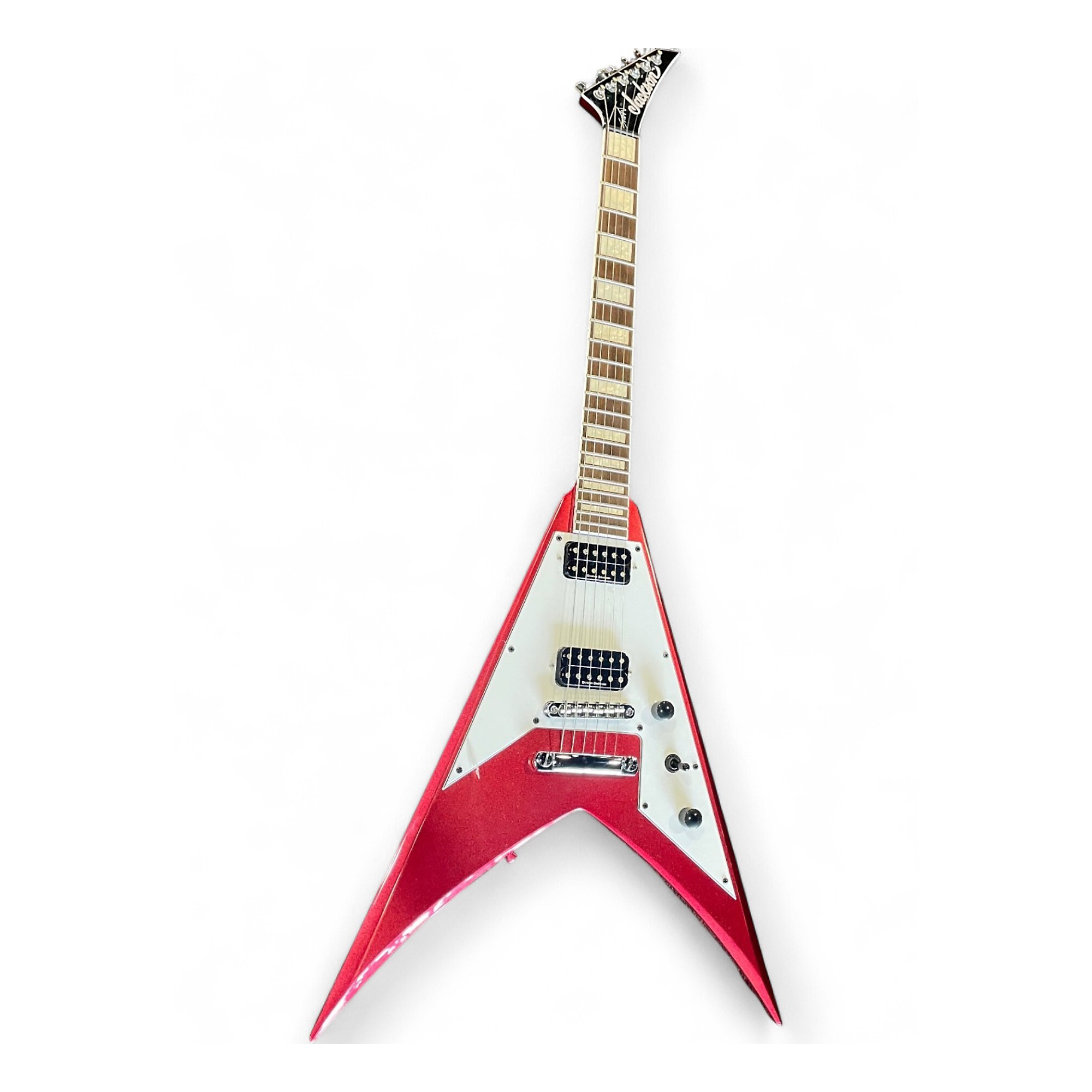 Used Jackson SCOTT IAN X SERIES KING V RED SPARKLE Solid Body