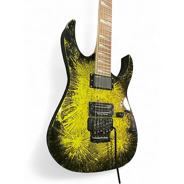 Used Ibanez RGR320EX GOLD ARTIC FROST Solid Body Electric Guitar
