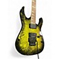 Used Ibanez RGR320EX GOLD ARTIC FROST Solid Body Electric Guitar