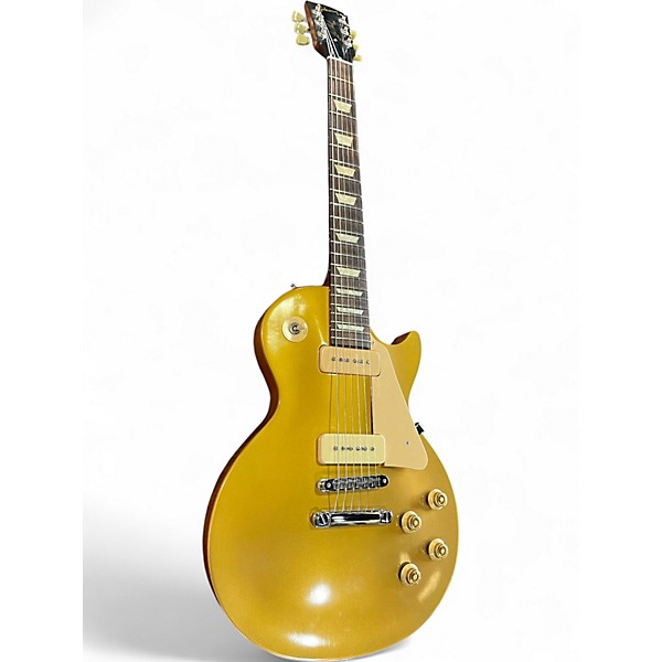 Used 2010s Gibson LES PAUL 50S TRIBUTE P90 Gold Top Solid Body Electric Guitar