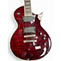Used ESP LTD EC1000 Trans Crimson Red Solid Body Electric Guitar
