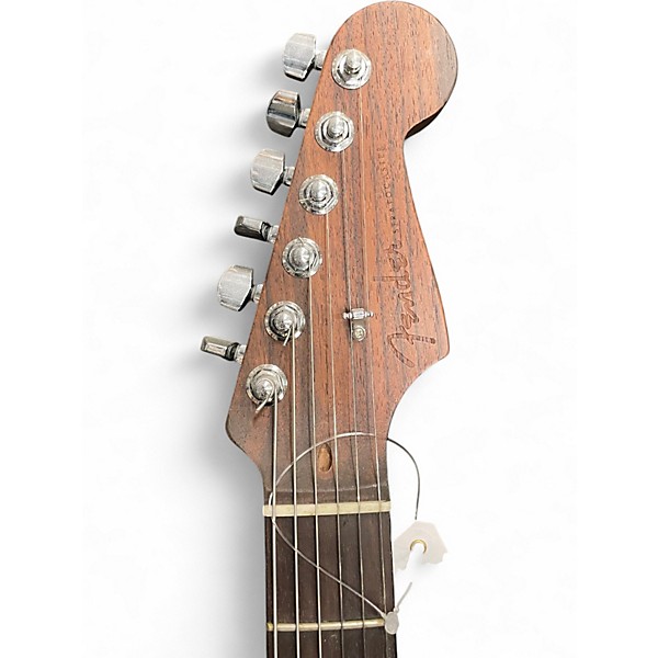 Used Fender American Professional Stratocaster with Rosewood Neck Daphne Blue Solid Body Electric Guitar