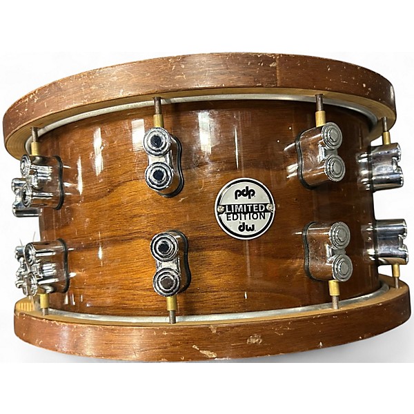 Used PDP by DW 14X6.5 drum workshop LTD maple Maple Drum