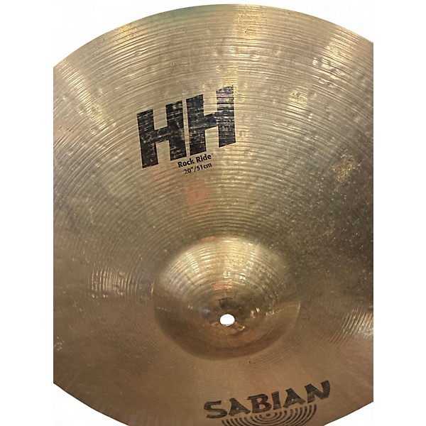 Used SABIAN 20in HH Rock Ride Cymbal