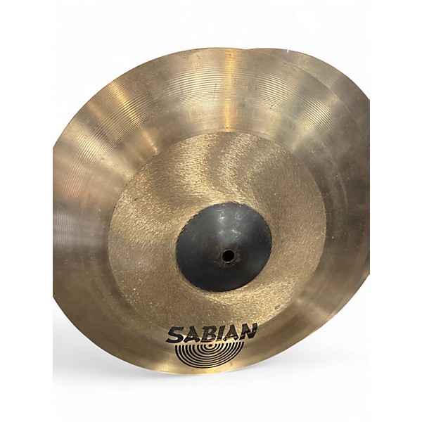 Used SABIAN 14in AAX FREQ HATS Cymbal