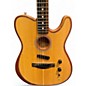 Used Fender American Acoustasonic Telecaster Natural Acoustic Electric Guitar