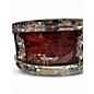 Vintage 1970s Olympic 14.25in 1182 RED SILK Drum