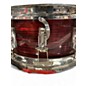 Vintage 1970s Olympic 14.25in 1182 RED SILK Drum