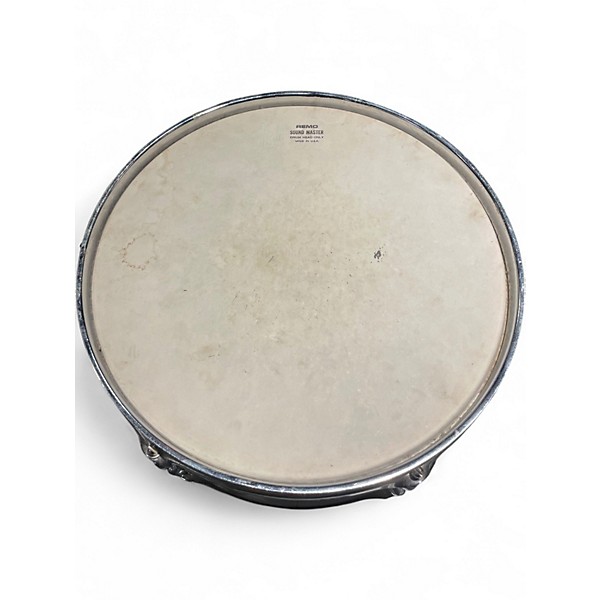 Vintage 1970s Olympic 14.25in 1182 RED SILK Drum