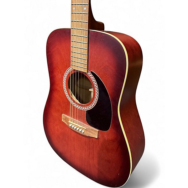Used Art & Lutherie WILD CHERRY Black Cherry Acoustic Guitar