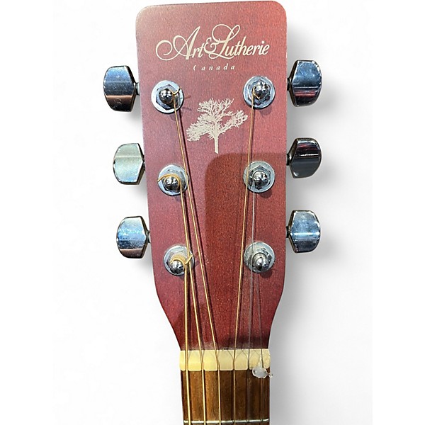 Used Art & Lutherie WILD CHERRY Black Cherry Acoustic Guitar