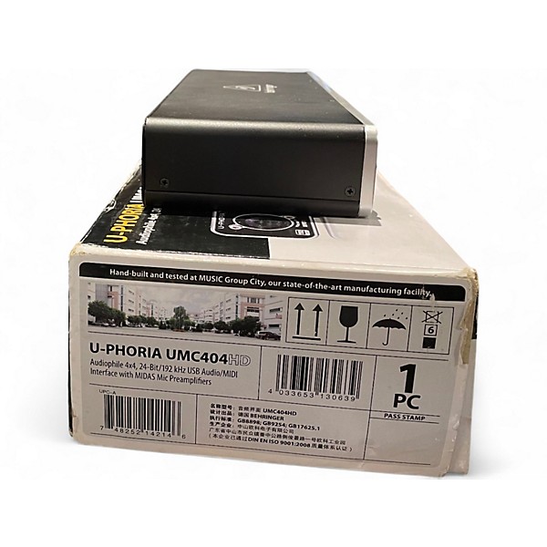 Used Behringer U-Phoria UMC404HD Audio Interface