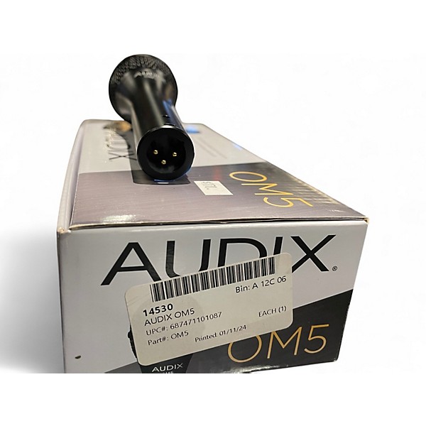 Used Audix OM5 Dynamic Microphone