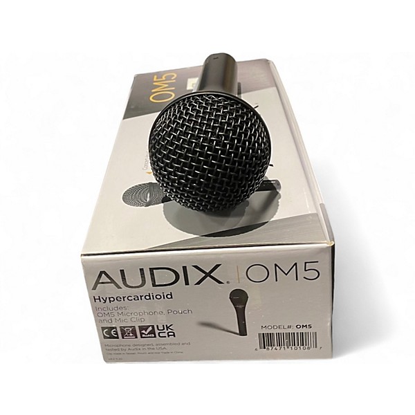 Used Audix OM5 Dynamic Microphone