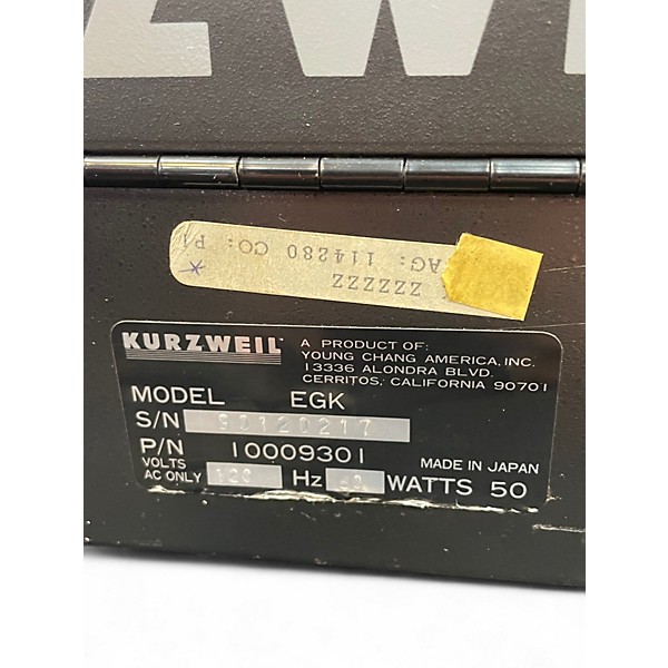 Used Kurzweil EGK Keyboard Workstation