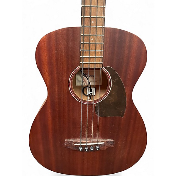 Used Ibanez PCBE12MH Mahogany Acoustic Bass Guitar