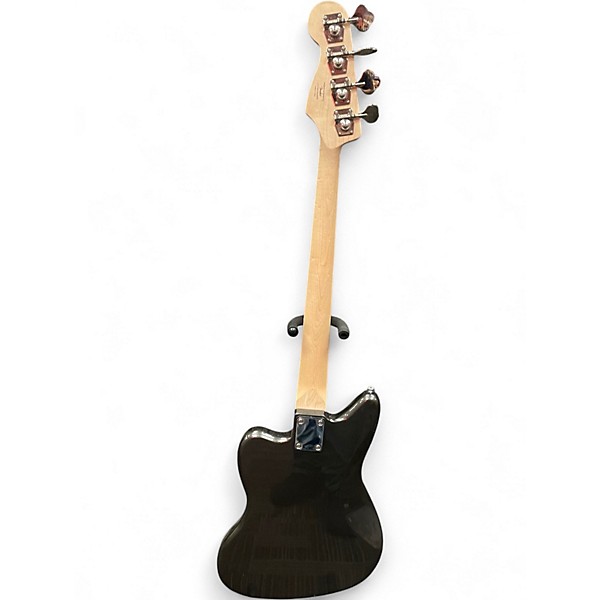 Used Squier JAGUAR BASS Gray Electric Bass Guitar