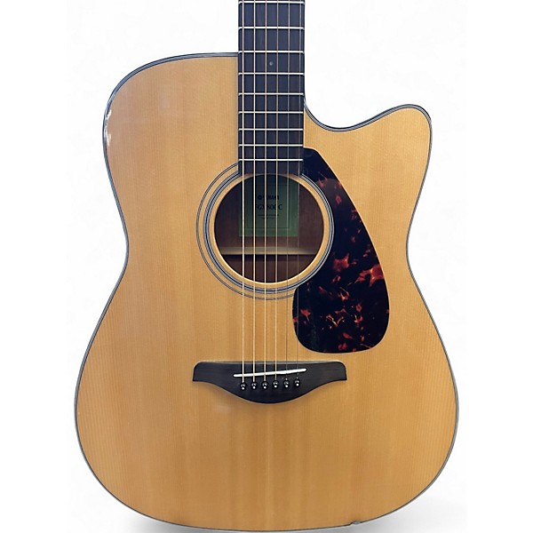 Used Yamaha FGX800C Natural Acoustic Electric Guitar