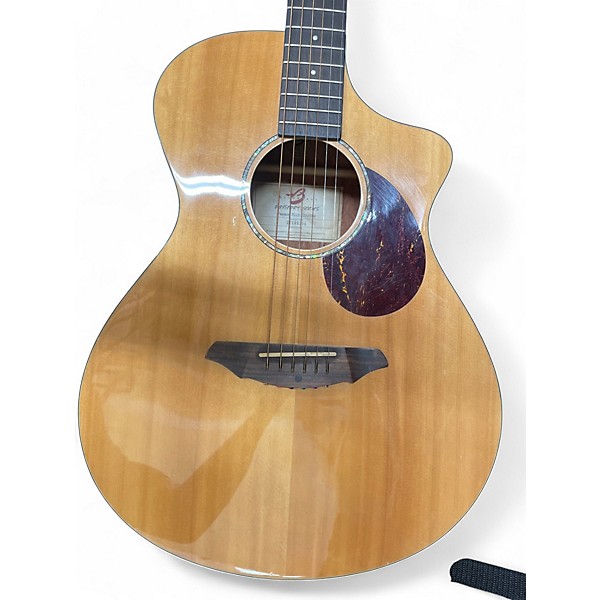 Used Breedlove Passport PLUS C250/SBE Natural Acoustic Electric Guitar