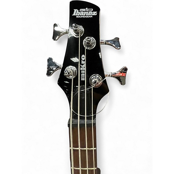 Used Ibanez GSRM20 Mikro Short Scale Black Electric Bass Guitar